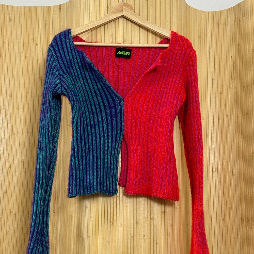 AGR Color Block Sweater